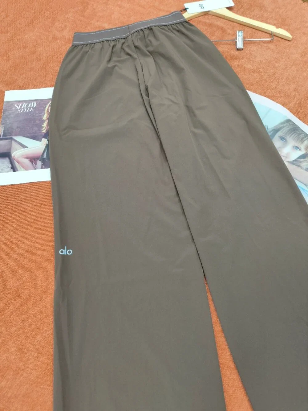 Alo Yoga Espresso/Brown Suit Up Trouser🍩Regular 30-inch length🥳